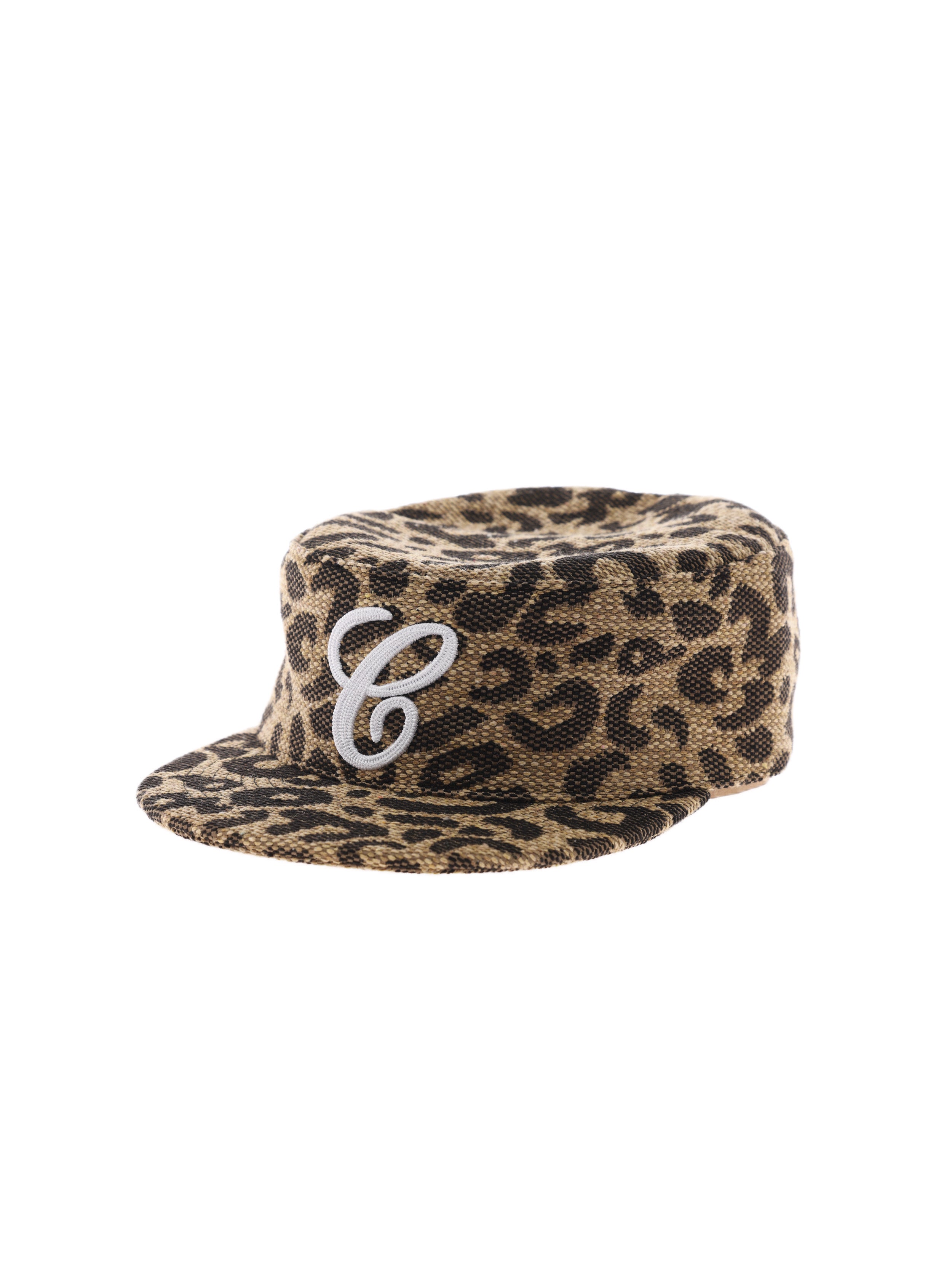 6CRAYON WEAVE LEOPARD PRINT BRIMMED BASEBALL CAP – sixcrayon.com